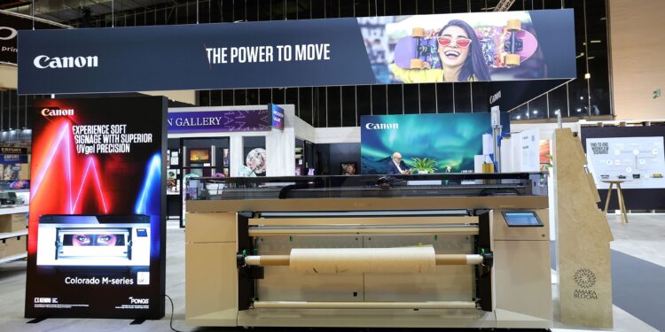 CANON MIDDLE EAST ACHIEVES OUTSTANDING SUCCESS WITH LATEST LARGE FORMAT INNOVATIONS AT FESPA 2025