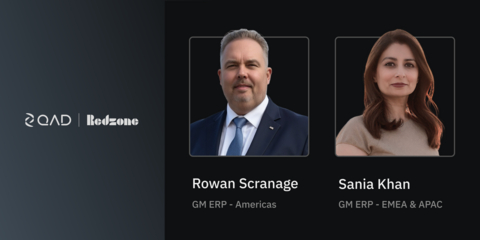 QAD | Redzone Appoints Global GMs to Scale AI-Driven Systems of Action
