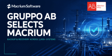 Macrium Selected by Gruppo AB to Standardize Backup and Recovery Across 2,000 Global Industrial Systems